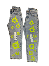 Load image into Gallery viewer, Luxe jeans (Neon green)
